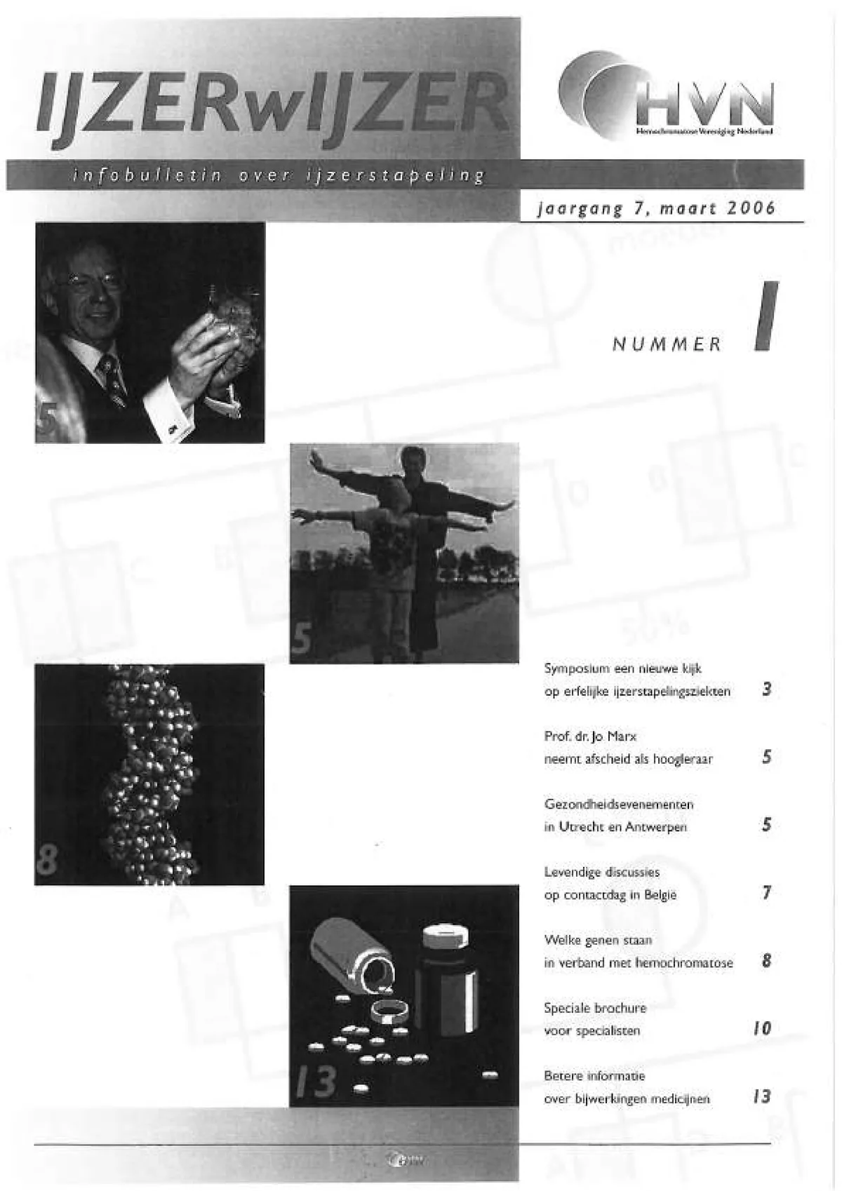 Omslag IJzerwijzer 1, maart 2006