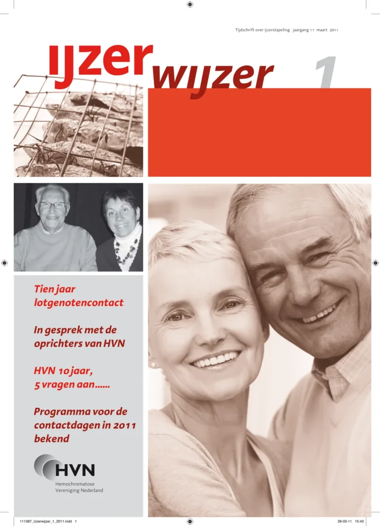 Omslag IJzerwijzer 1, maart 2011