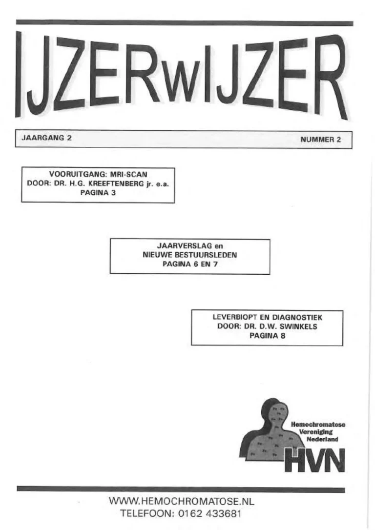 Omslag IJzerwijzer 2, juni 2001