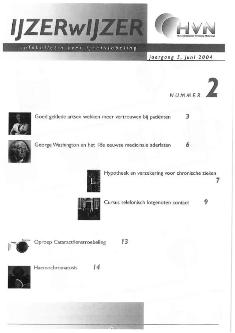 Omslag IJzerwijzer 2, juni 2004