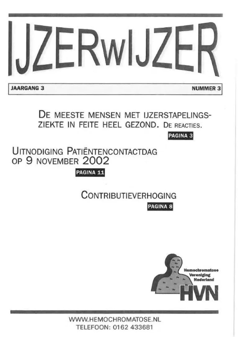 Omslag IJzerwijzer 3, september 2002