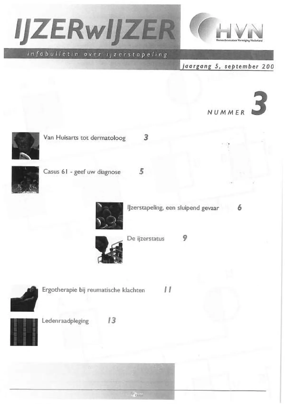Omslag IJzerwijzer 3, september 2004