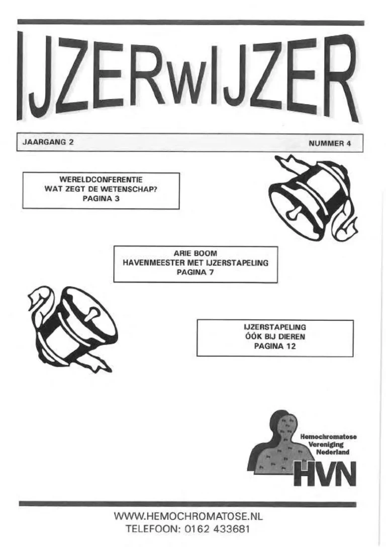 Omslag IJzerwijzer 4, december 2001